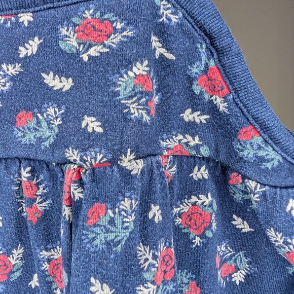 VINTAGE Laura Ashley Mother & Child Floral Overalls - Picture 3 of 4